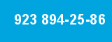 923 894-25-86 923 894-25-86